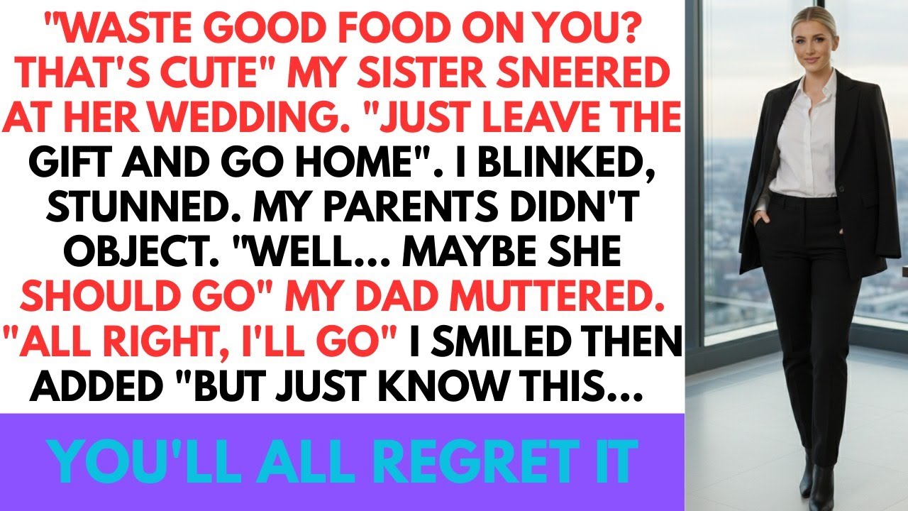 At My Sister&rsquo;s Wedding, She Refused Me Food and Mocked Me &mdash; My Parents Agreed But Then My Family