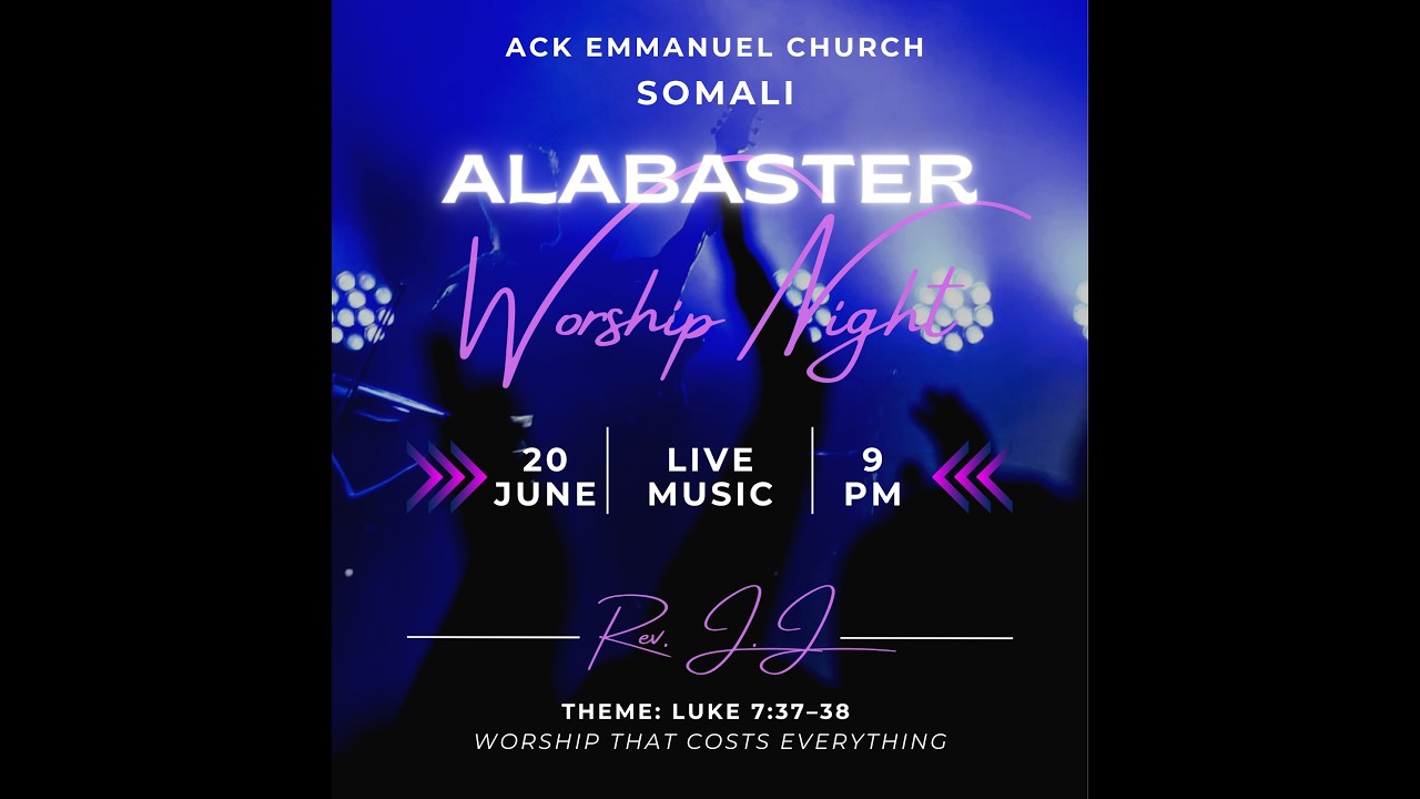 Alabaster Worship night 2025 - Yesu Eeh Nakupenda
