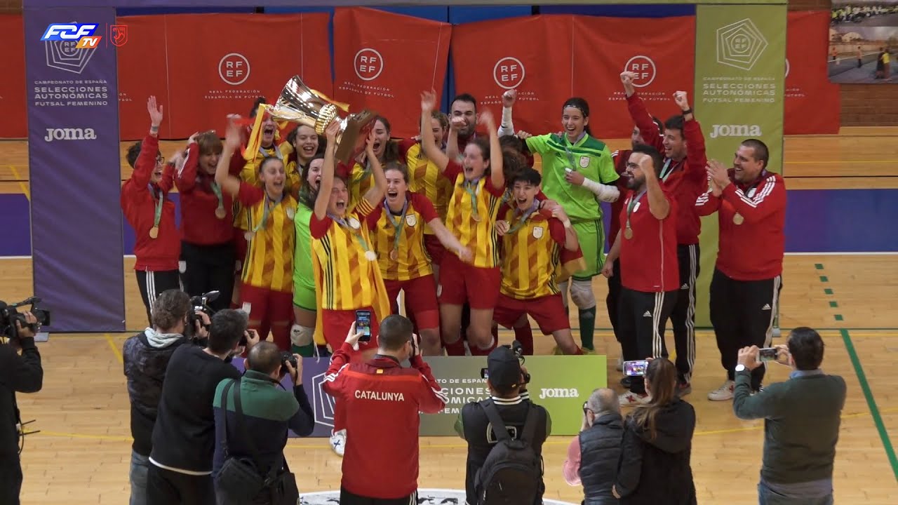 La Selecció Catalana sub 19 femenina de futbol sala guanya 3 a 1 davant la Regió de Múrcia