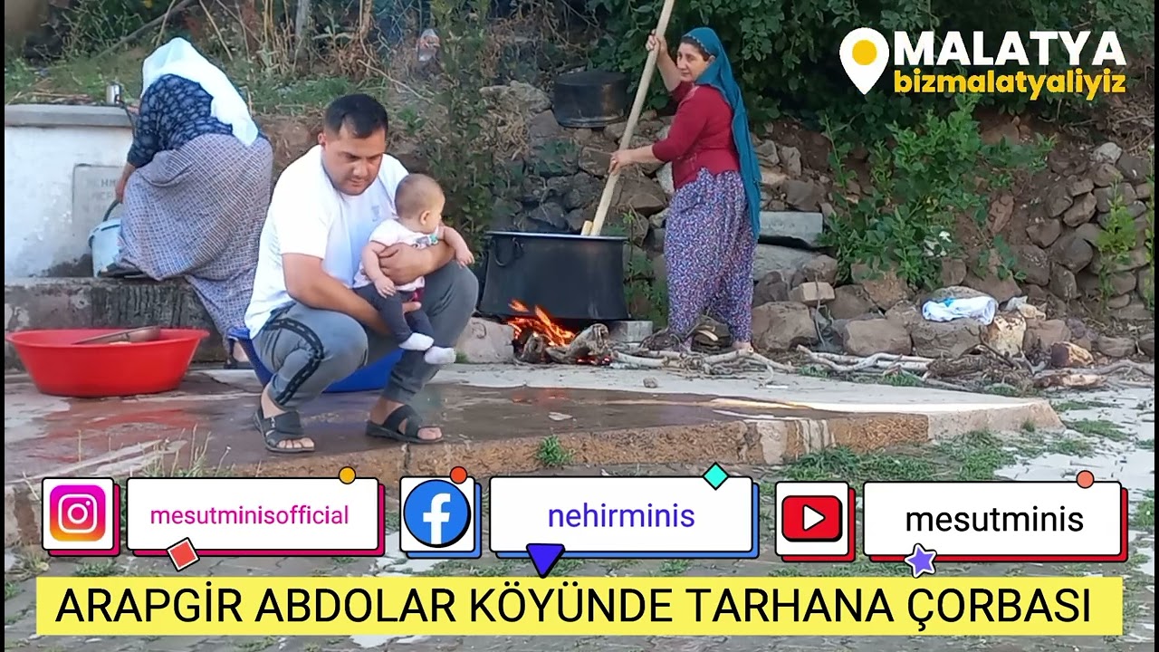 ARAPGİR ABDOLAR KÖYÜ TARHANA ÇORBASI