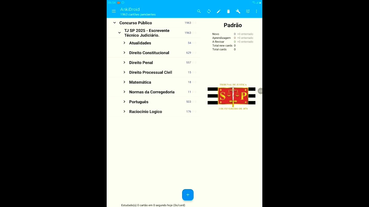 REVIS&Atilde;O ATIVA TJSP2025 - ANKI FLASHCARDS #tjsp2025 #concursosp&uacute;blicos #concurso #tj