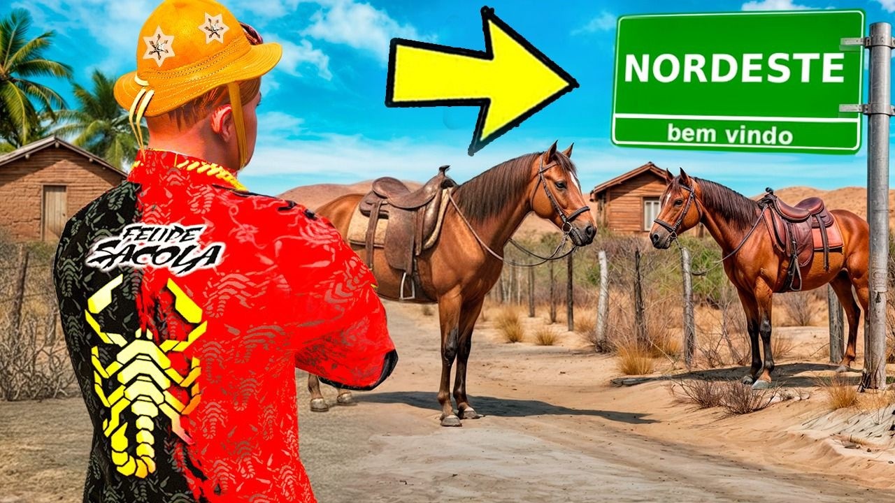Visitei TODOS os LUGARES do NORDESTE no GTA 5 RP!!