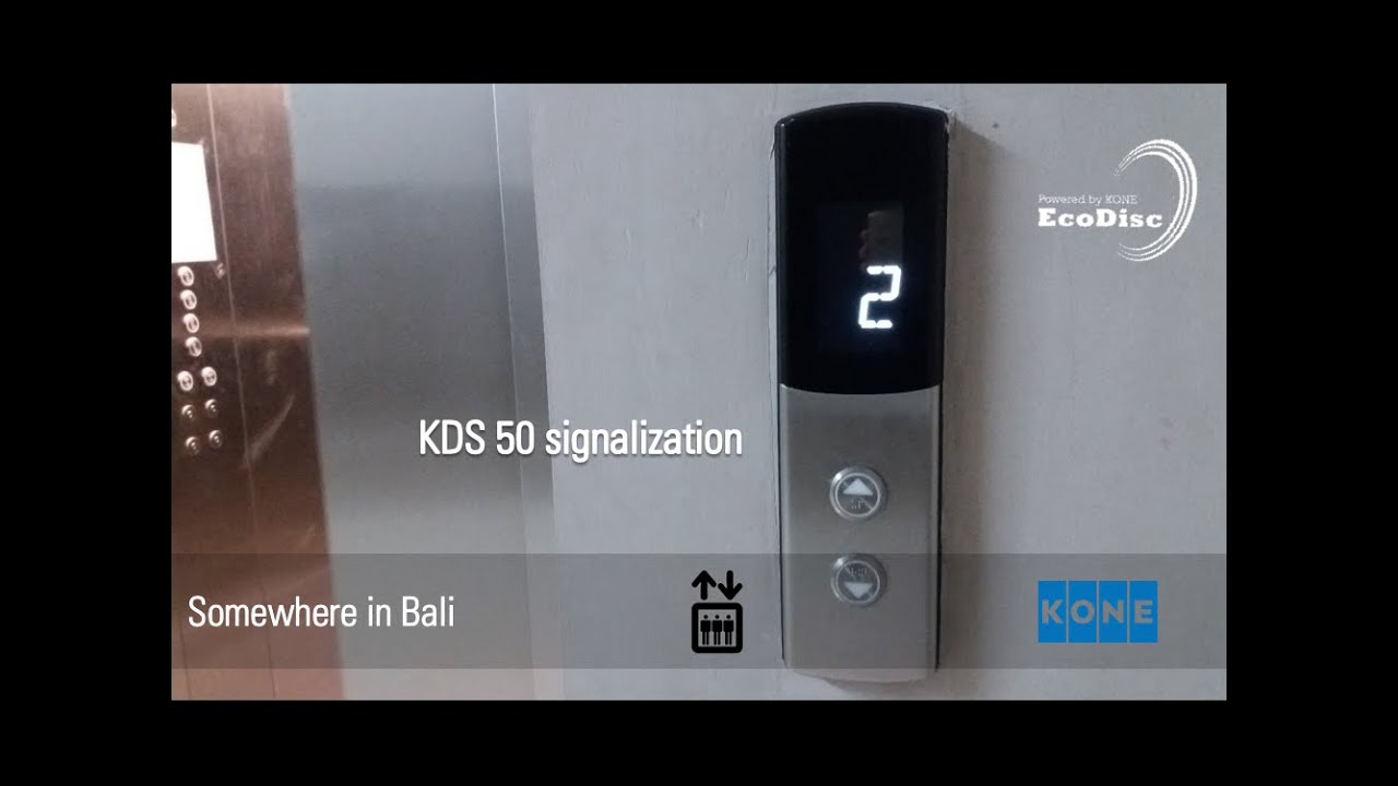 KONE MonoSpace Service Elevator in Bali (With KDS 50)