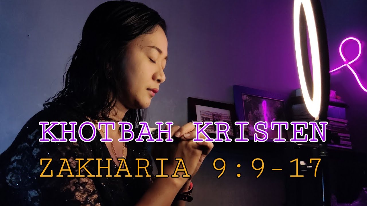 Minggu Advent 1, Zakharia 9:9-17|| Khotbah Kristen #khotbahkristen #priscawalukouw #mtpjgmim