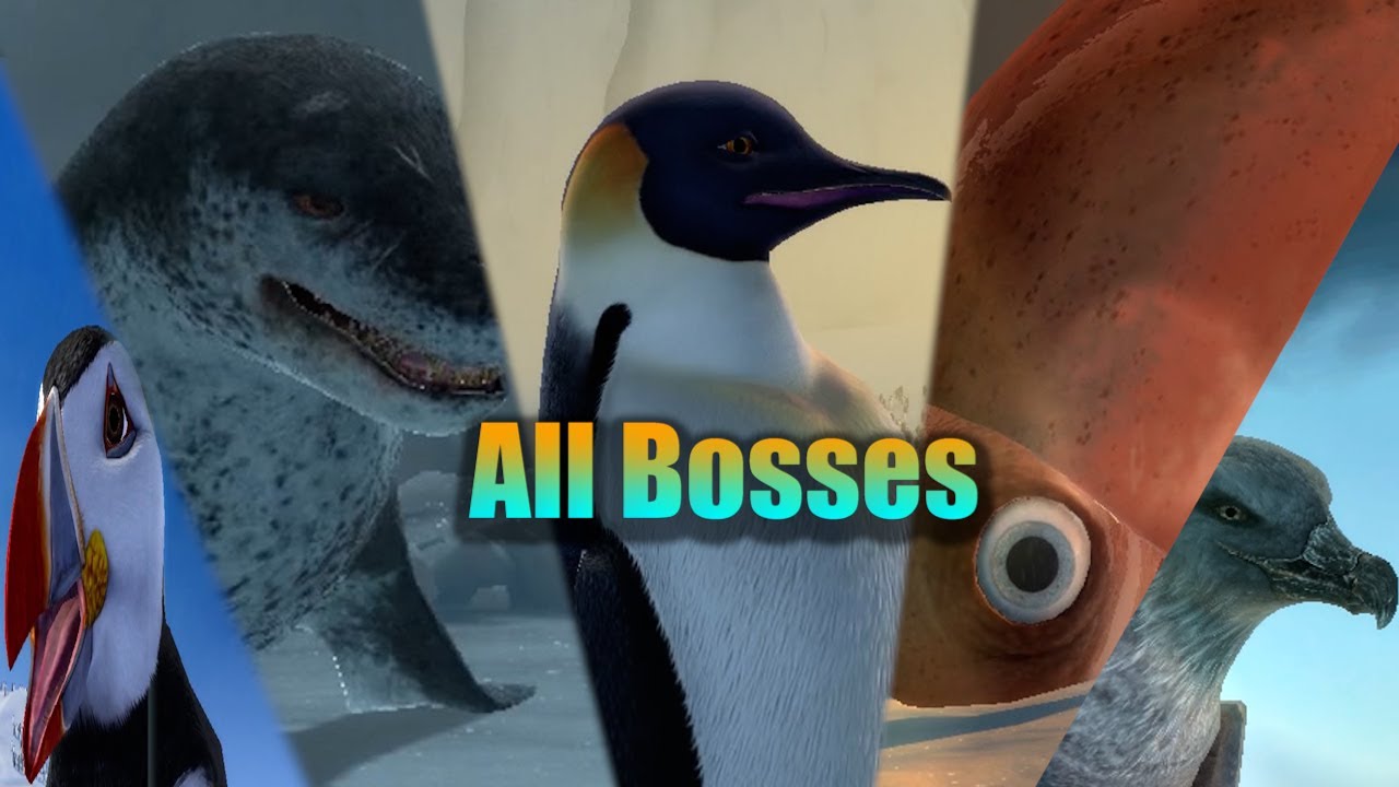 All Bosses | Happy Feet Two (Xbox 360)