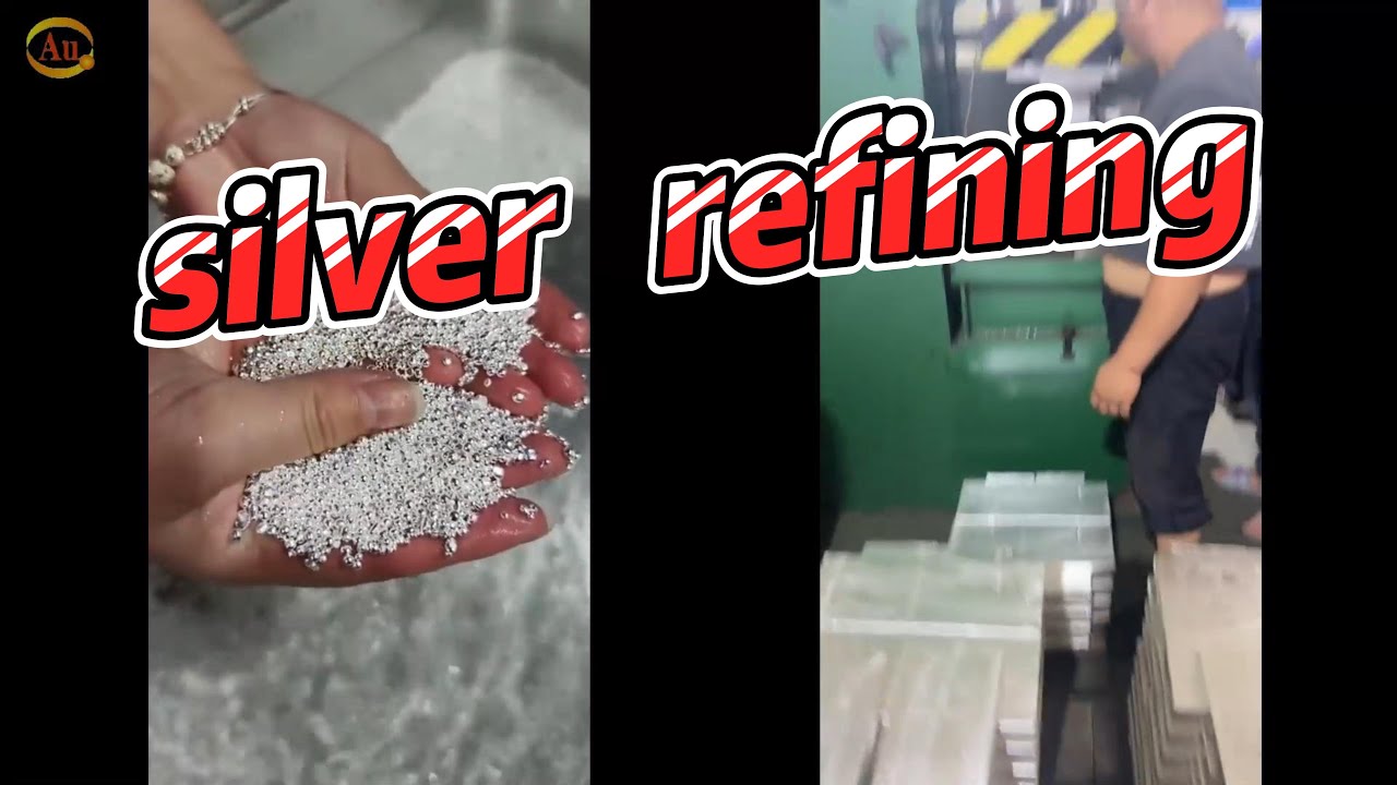 Silver Refining Equipment Electrolysis Process.#refining #silver #foryou