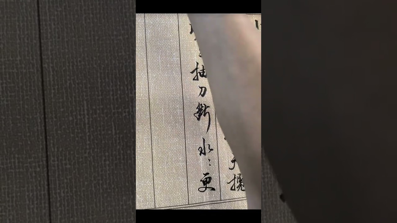Chinesecalligraphy #汉字之美 #硬笔书法应该这样写 #书法家