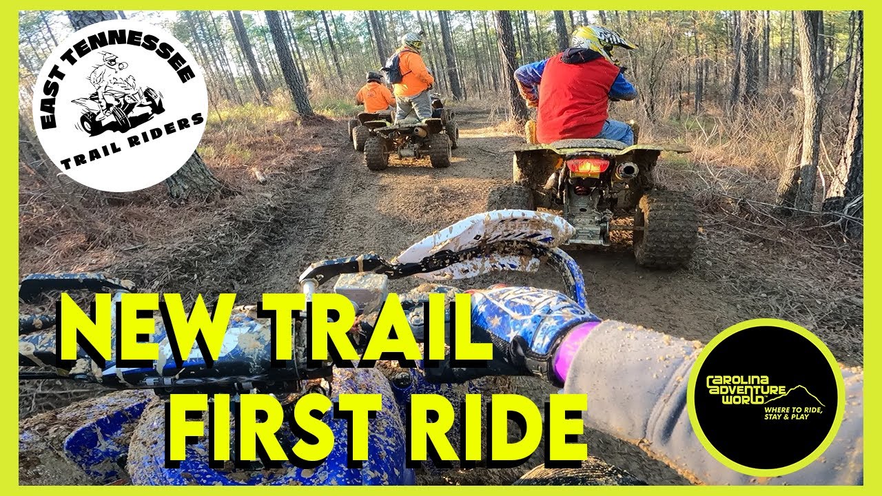 FIRST RIDE ON NEW TRAILS ON MY RAPTOR 700R AT CAROLINA ADVENTURE WORLD 2024