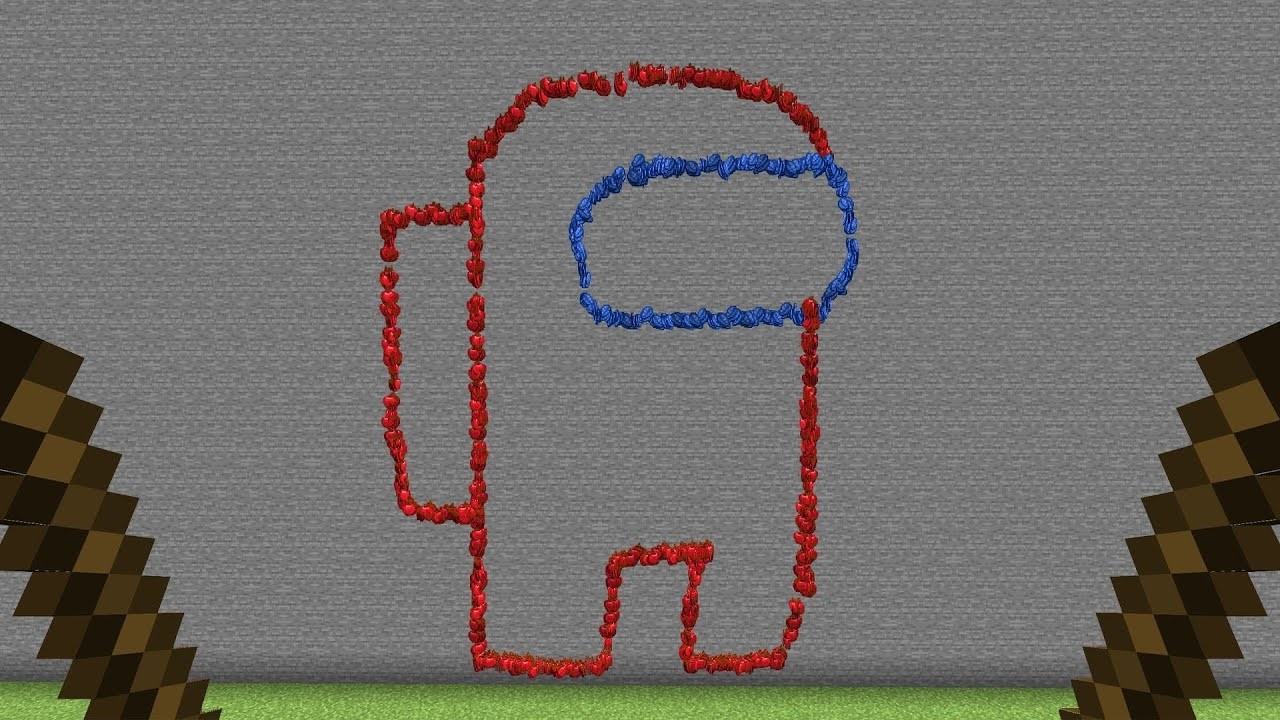 how to draw with your stick in minecraft