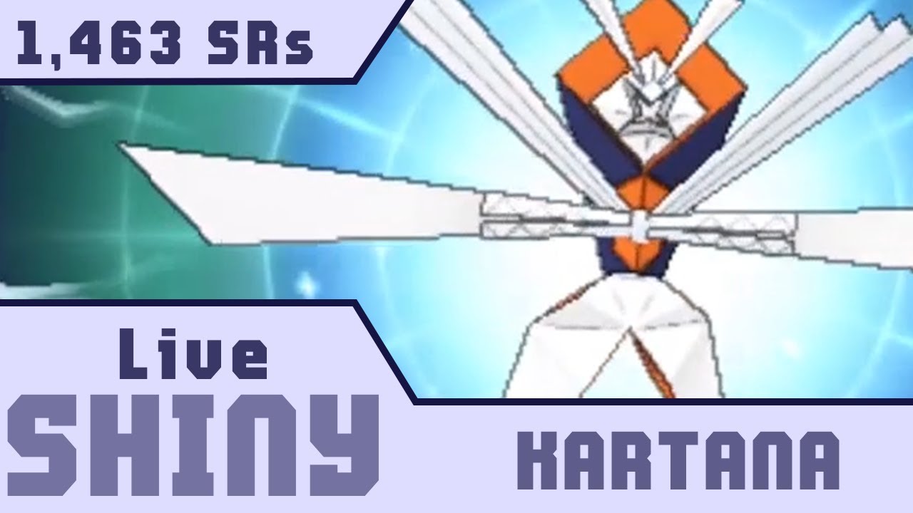 Live Full Odds Shiny Kartana after 1463 SRs! • Pokemon Ultra Sun