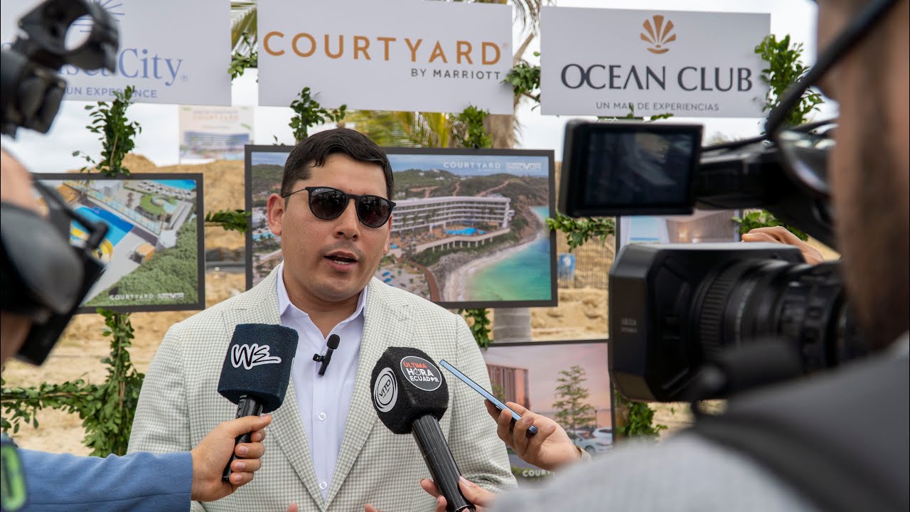 Inicia la construcción del Hotel Courtyard by Marriott en Playas | Reportaje Última Hora Ecuador