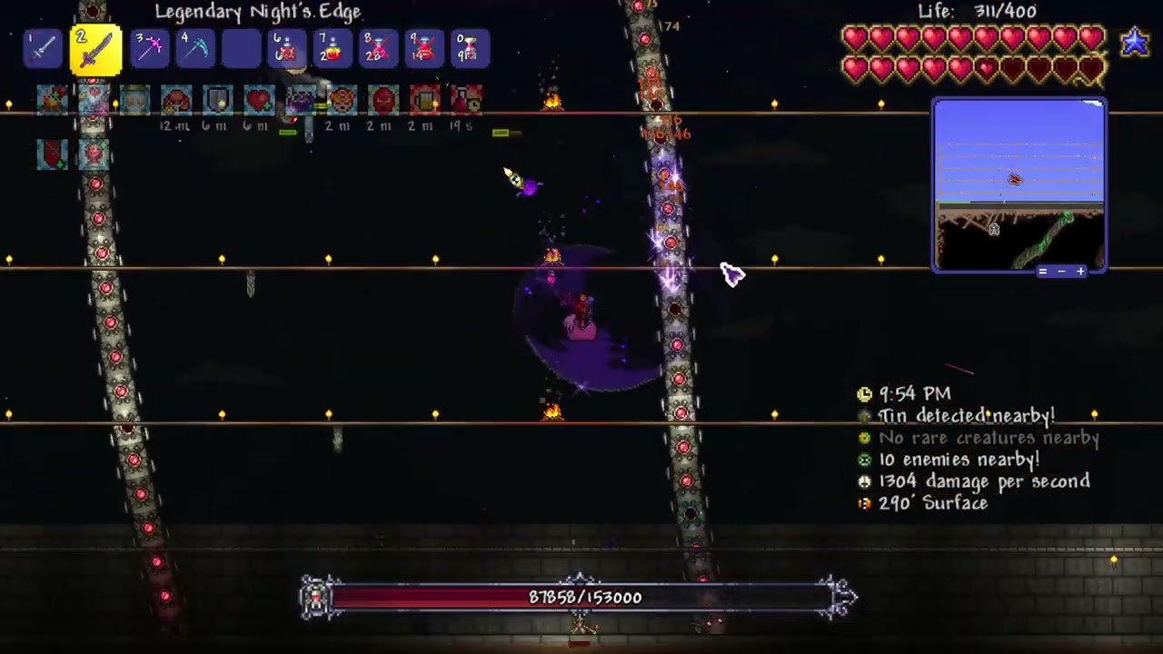Terraria 1.4.4.7 / Master Mode / Melee / The Destroyer / П.5