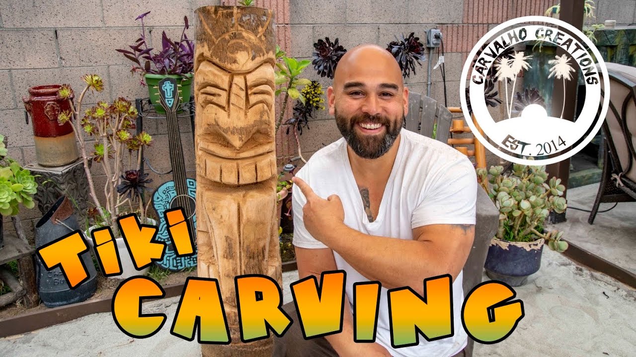 Chainsaw Tiki Carving