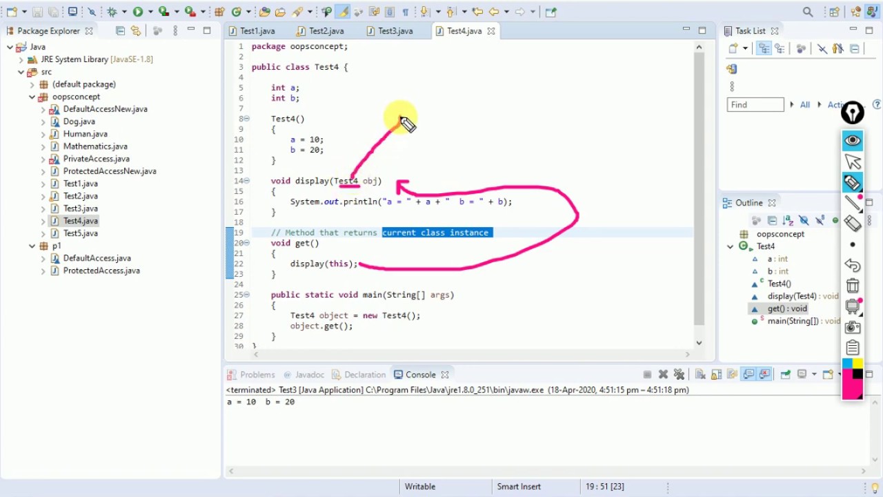 'this' Keyword in java Explanation in deep.