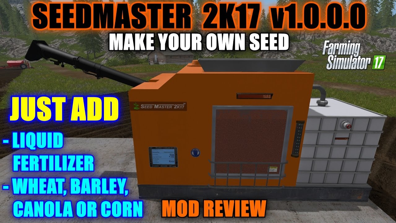 Farming Simulator 17 - Seedmaster 2K17 