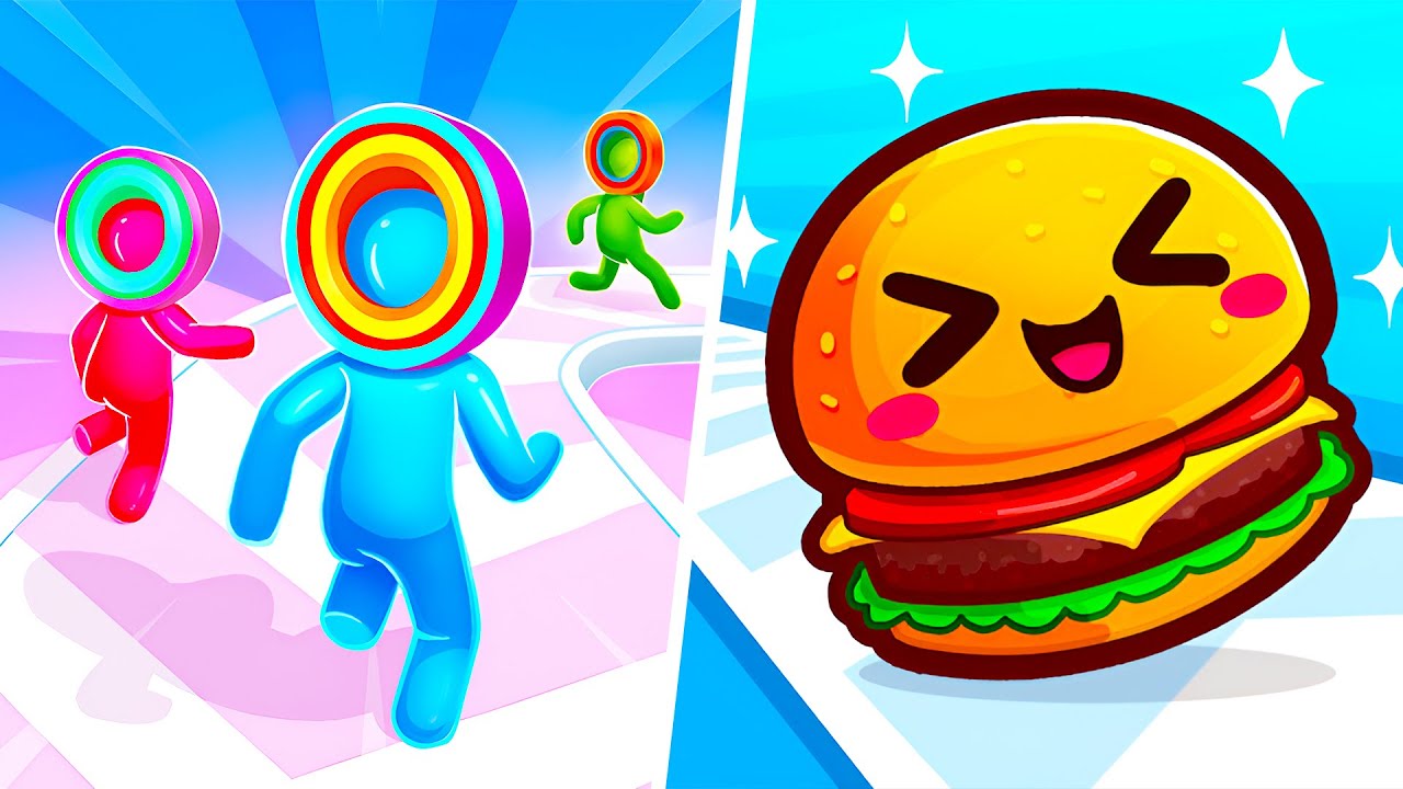 Layer Man 3D VS Food Run - Max Level’s Gameplay Walkthrough (Android,iOS) NEW UPDATE Ep 1