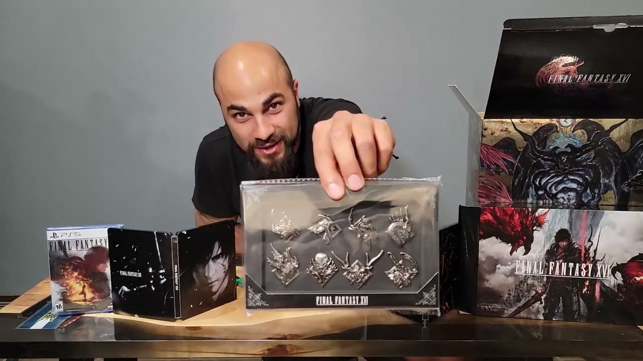 Final Fantasy XVI Collector's Edition Unboxing