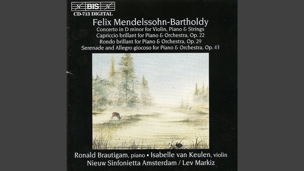 Serenade und Allegro giocoso, Op. 43, MWV O12