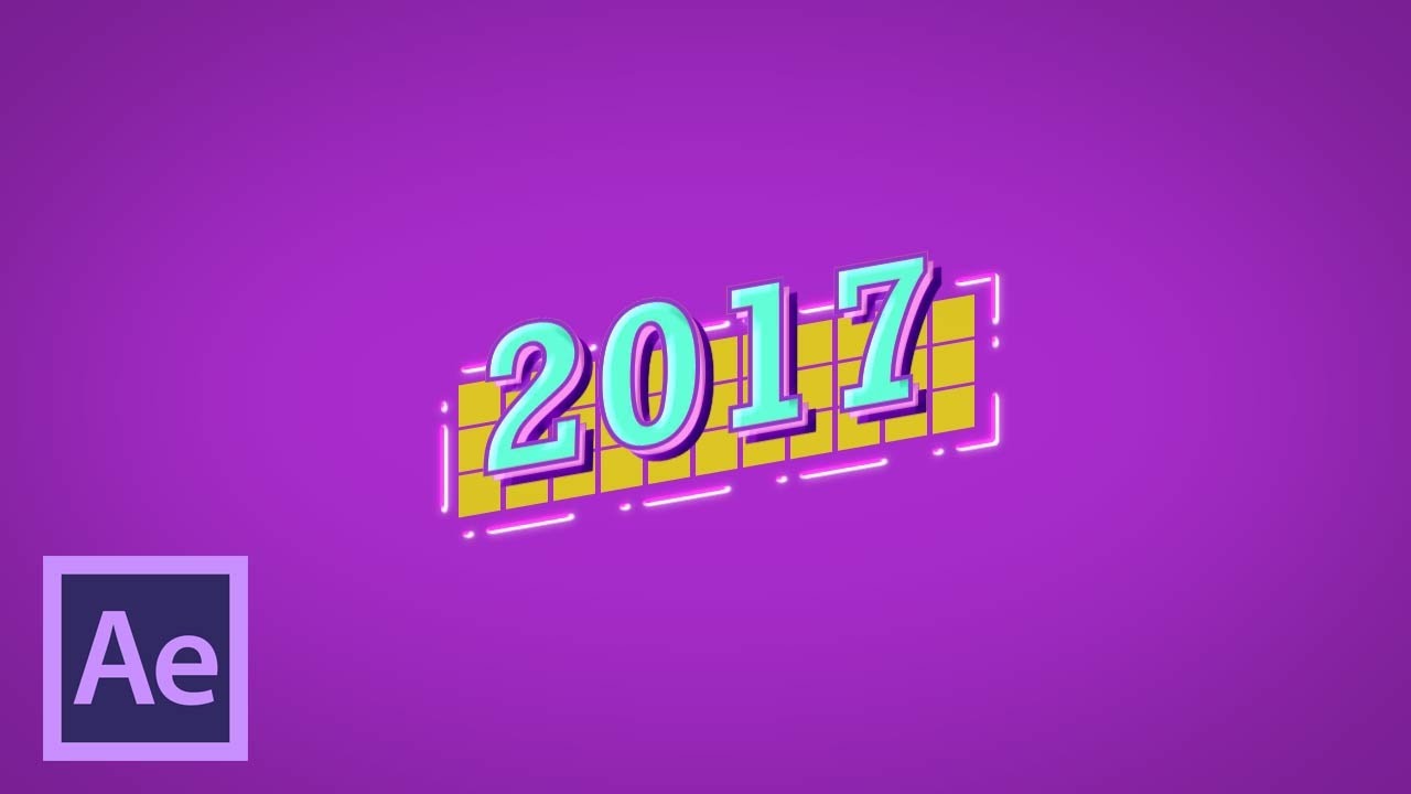 Невероятно стильная текстовая анимация в After Effects (Text Animation in After Effects)