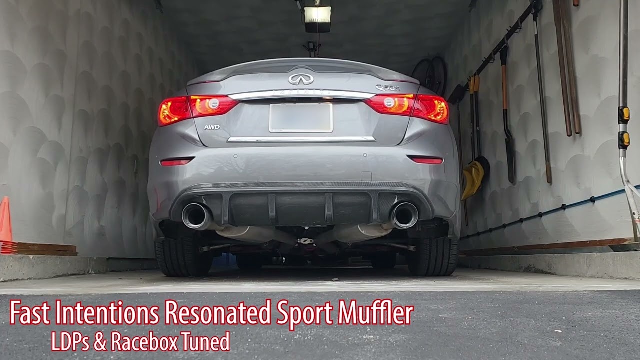 INFINITI Q50 3.0t Fast Intentions Resonated Touring vs Sport Exhaust