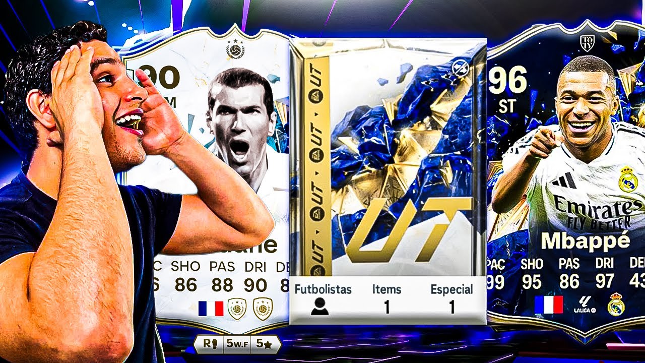 ¡EL MEJOR TOTYS DE LA HISTORIA DE FIFA! ¡ZIDANE GRATIS Y EVOLUCIONABLE! 😍 | EA Sports FC 25
