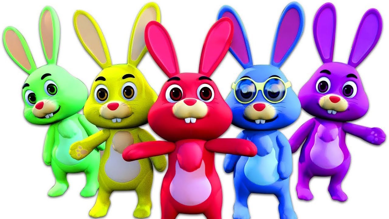 Nursery Rhyme Street | Bunny Finger Family + More 3D Kids Song and Rhymes