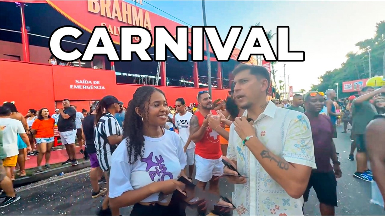 RobertoVsTheWorld: Carnival in BRAZIL is a MADNESS 🇧🇷