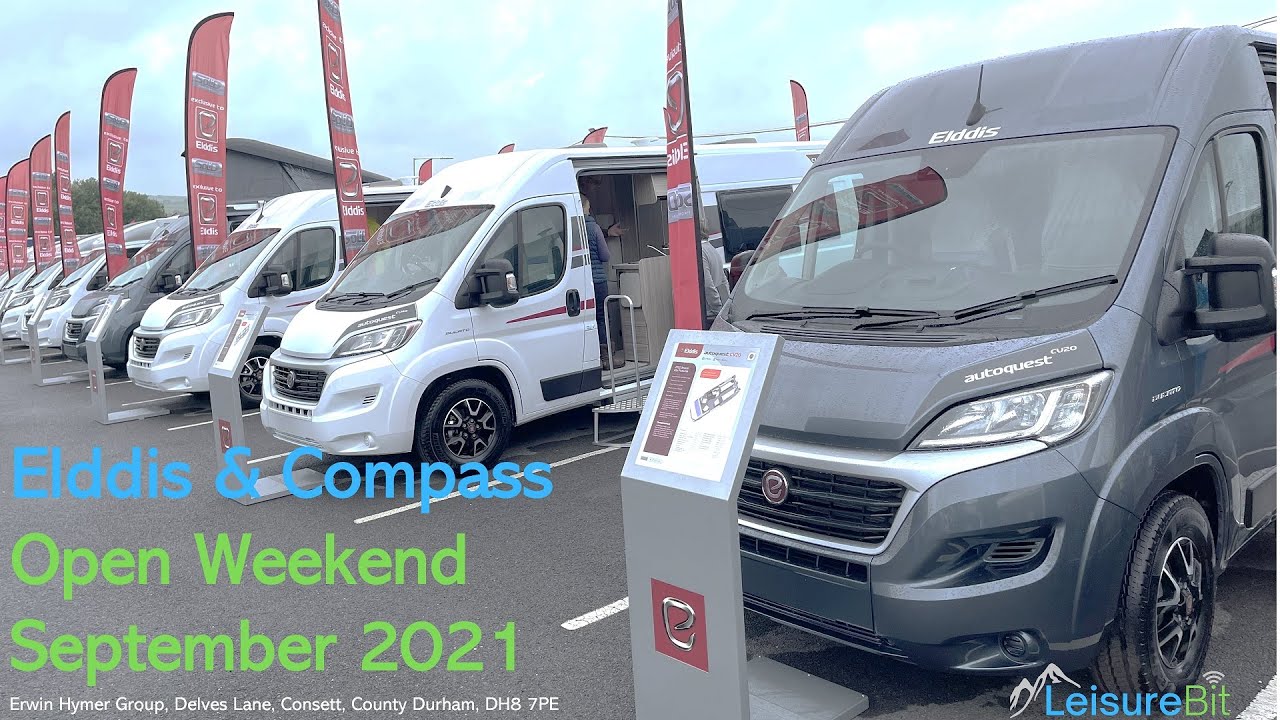 CV 2022 Campervans - quick look from Erwin Hymer Group / Elddis Open Weekend 2021