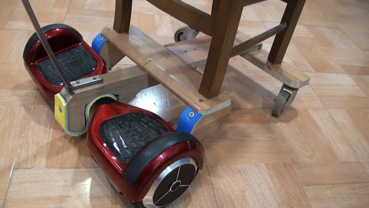 Scooter eléctrico convertido en silla