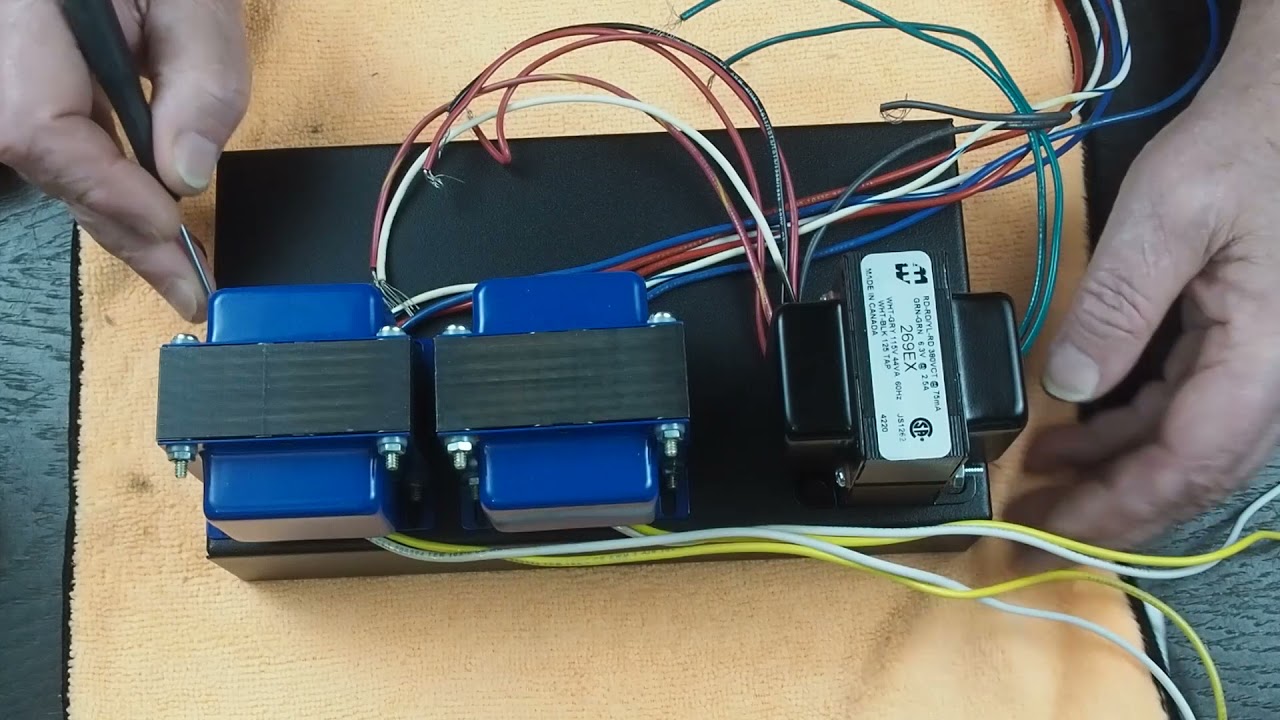 6BM8 DIY Tube Amplifier Chassis Fab #1