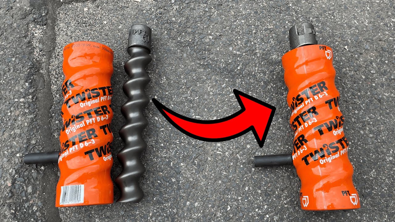 Jak složit šnekové čerpadlo (stator + rotor)