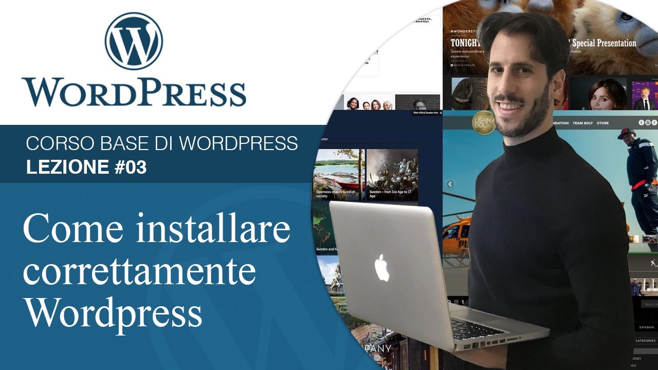 Come installare wordpress - Corso wordpress base #03