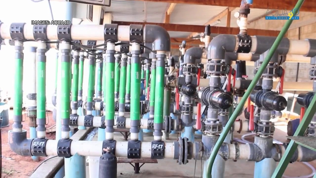 AQUA4D® - Un systeme novateur pour le traitement de leau d'irrigation