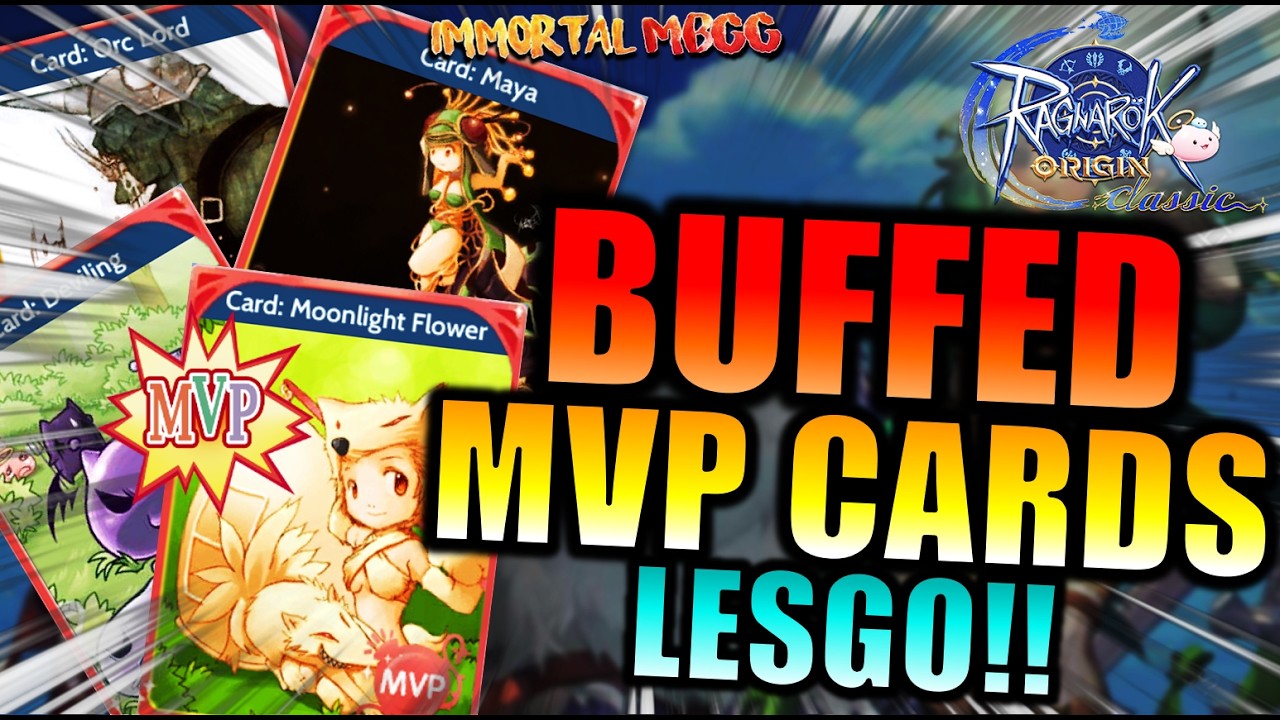 MVP-КАРТЫ НАКОНЕЦ-ТО УСИЛИЛИ!! - RAGNAROK ORIGIN CLASSIC