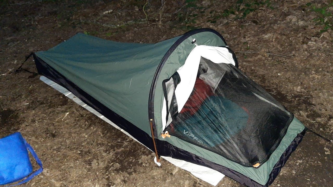 Ep. 23 : OEX Salamanda hooped bivvy wild camp & cooking