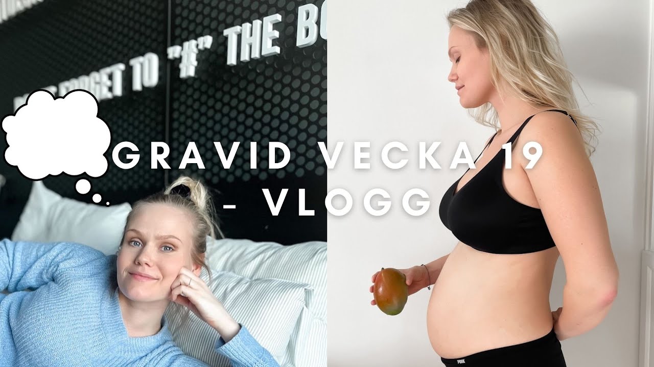 Gravid vecka 19 - oro inför rutinultraljudet