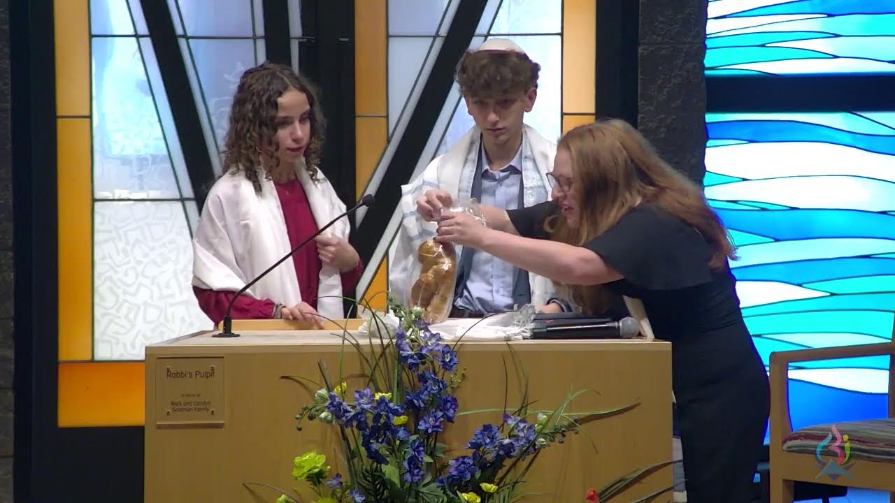 Saturday Morning 10:15am Service,  Maya & Eitan Lemesch B'nei Mitzvah Saturday, December 13, 2025