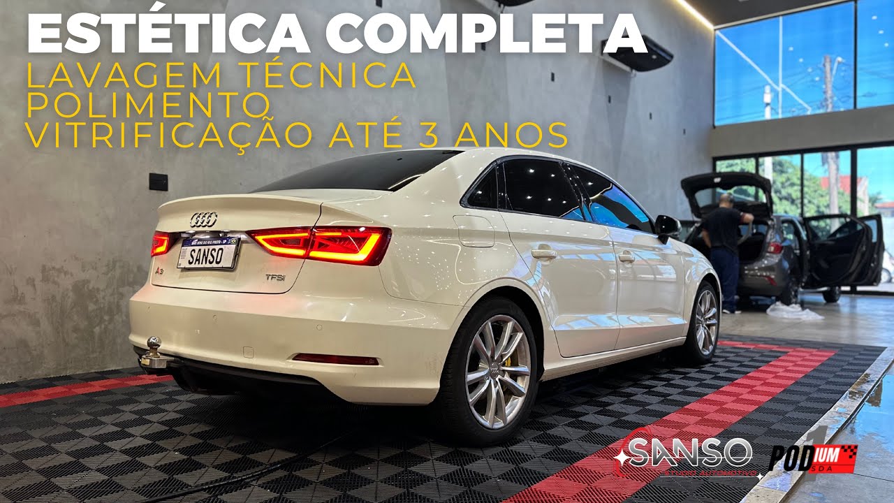 Vitrificação para 3 anos | EP3 Estética automotiva completa com o Sanso Studio