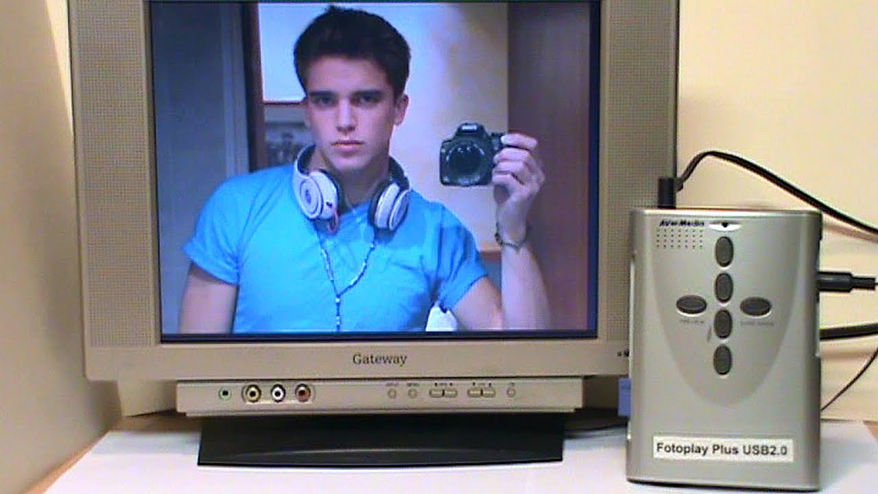 Unreleased prototype AVerMedia Fotoplay Plus photo viewer