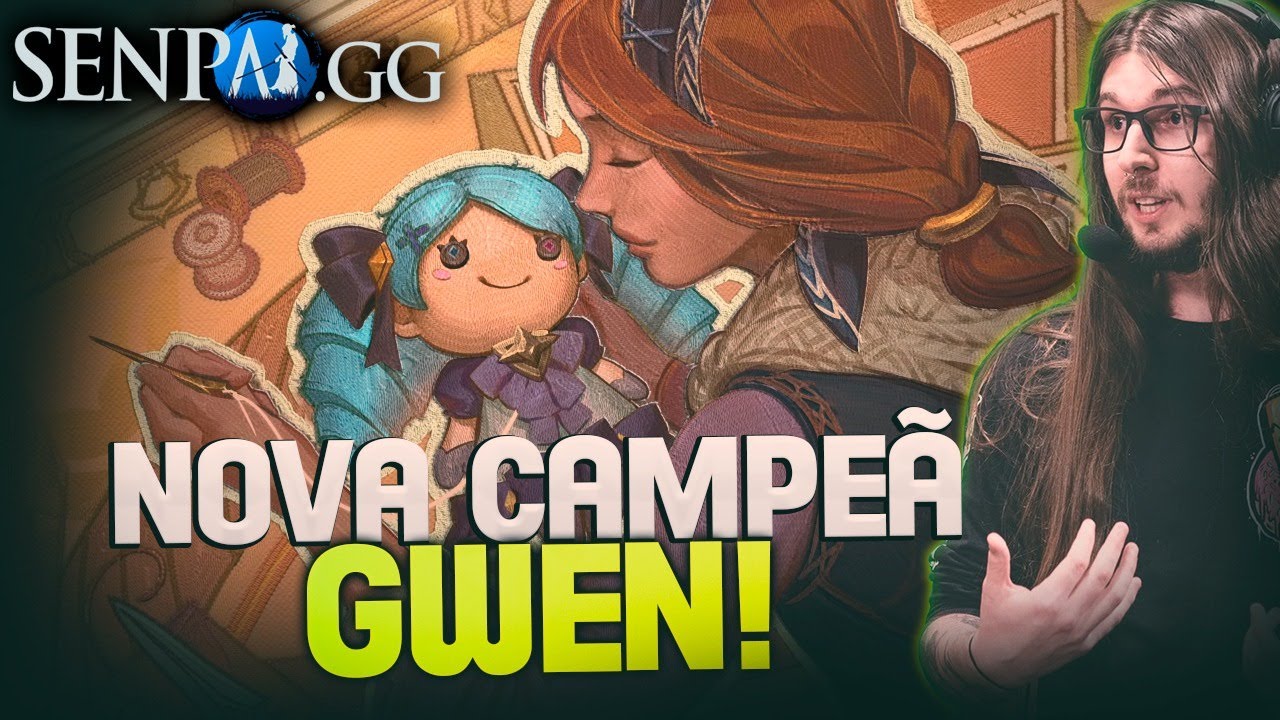 NOVA CAMPE&Atilde; GWEN REVELADA! REACT TEASER DE LAN&Ccedil;AMENTO!
