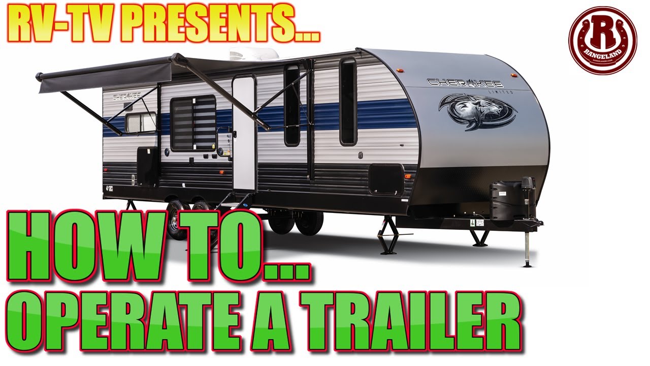 How to set up your new travel trailer. Each component discussed.