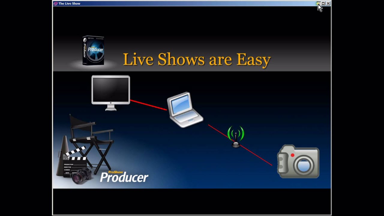 Creating Live Shows in ProShow Producer