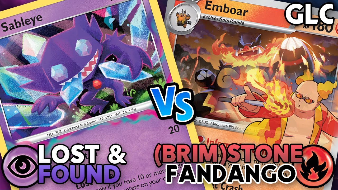 LOST & FOUND VS (BRIM)STONE FANDANGO - Pokemon TCG Gym Leader Challenge