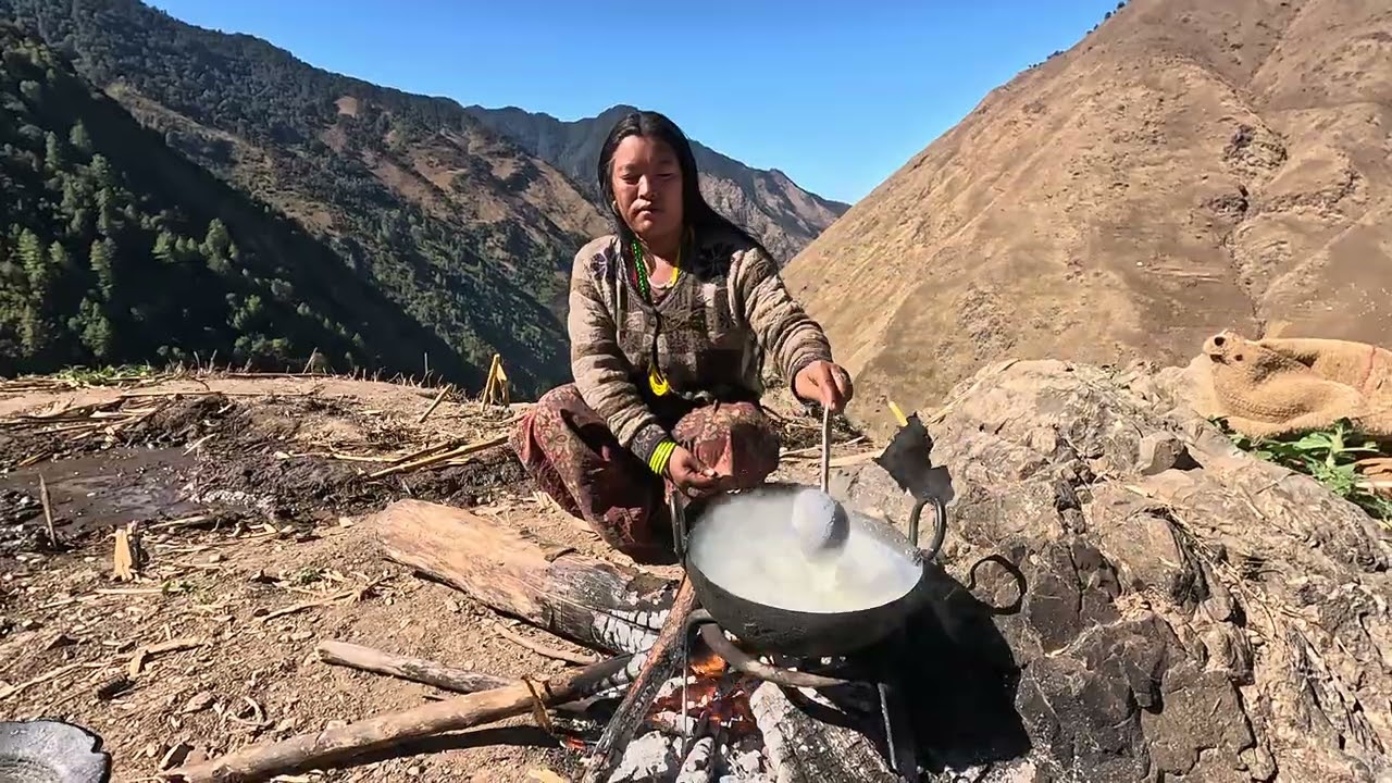 village life in the high mountain || lajimbudha ||