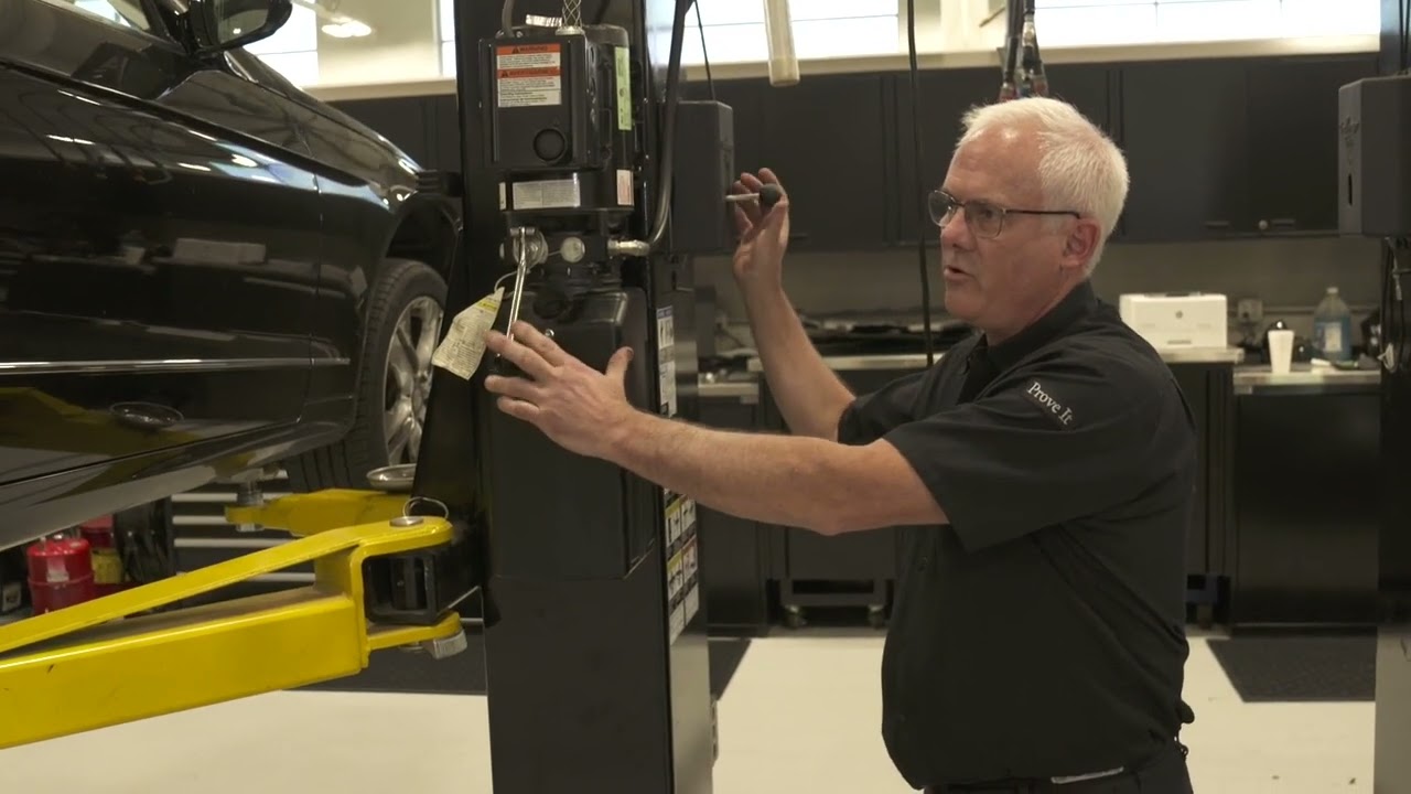 How to use an Automotive Lift & Safety Tips