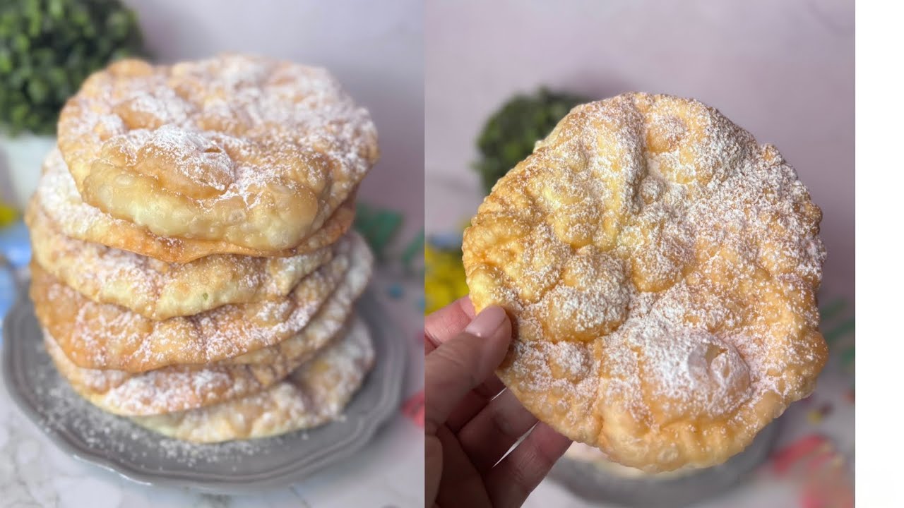 BASTA 1 UOVO E FARINA 🤩 1000 BOLLE CHIACCHIERE SVIZZERE VELOCISSIME!