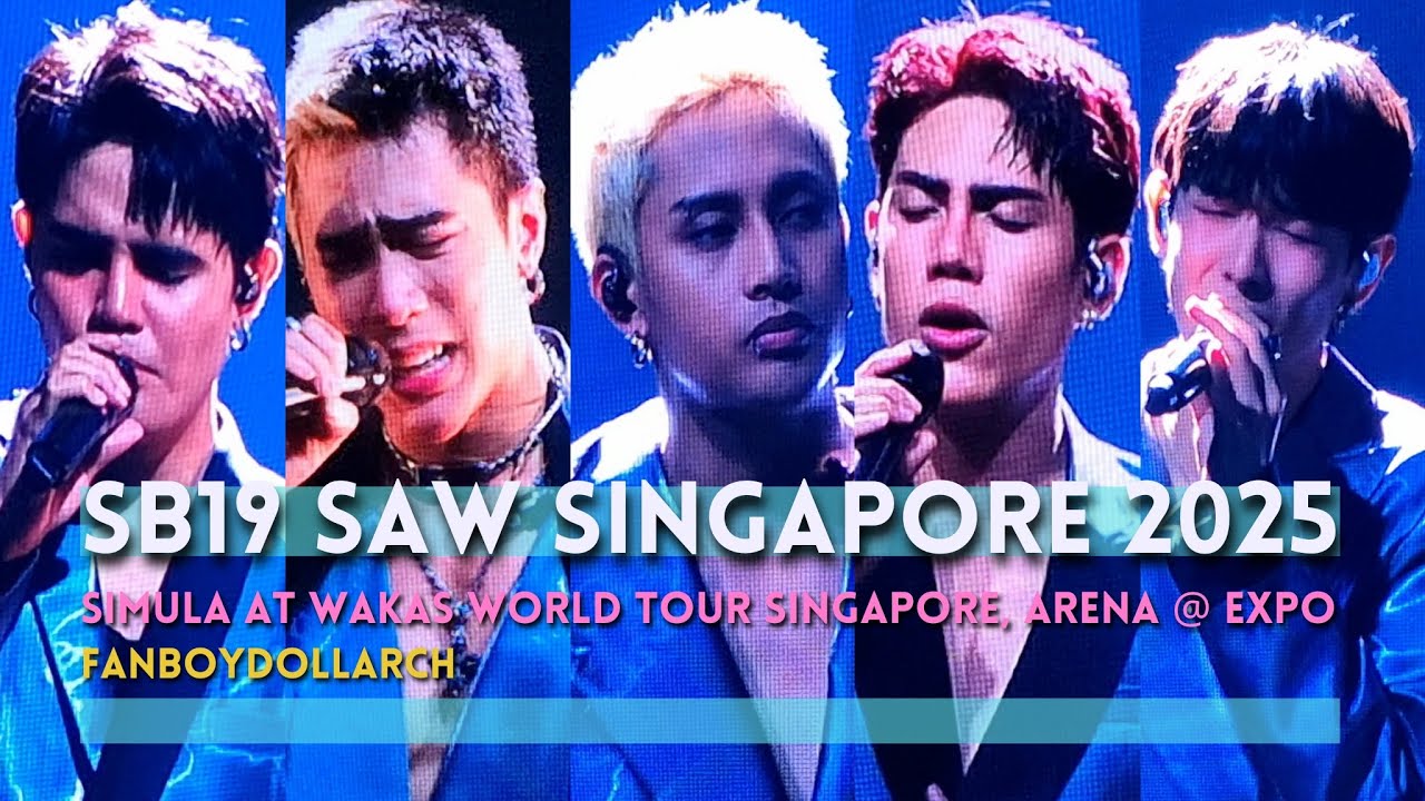 250824 Simula At Wakas World Tour Singapore, Arena @ EXPO - Fan Boy Doll Arch