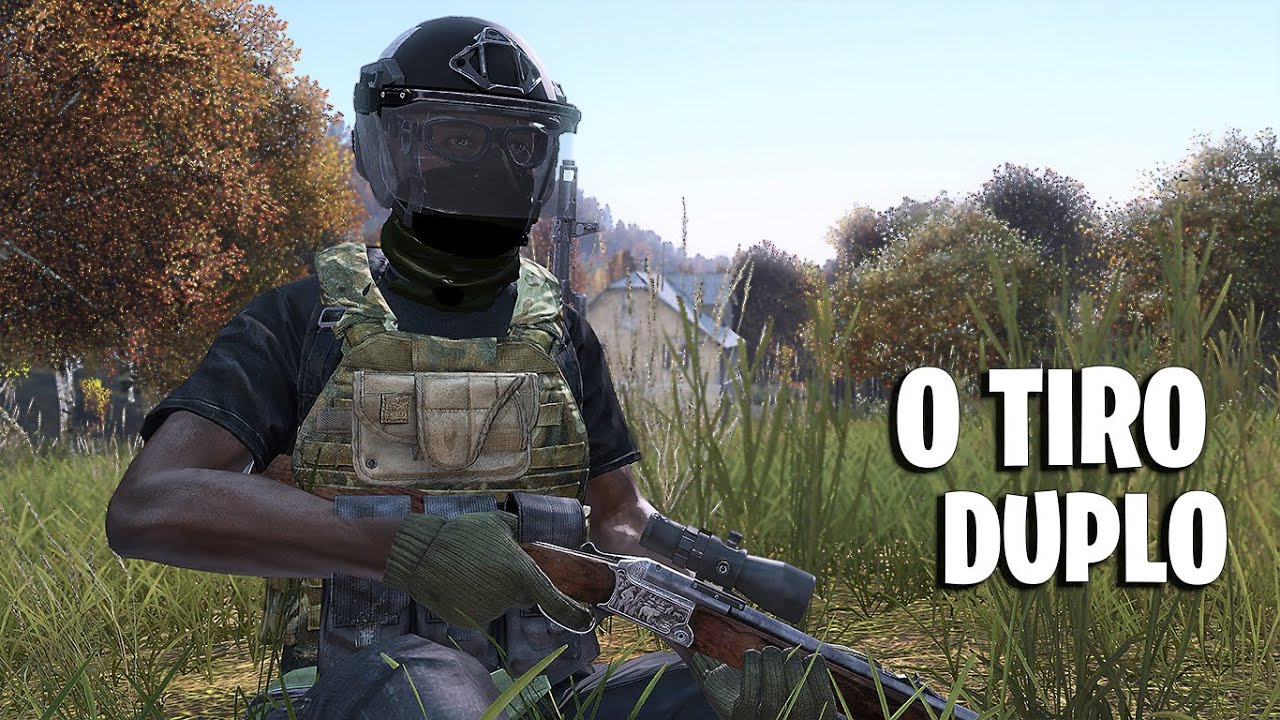 O TIRO DUPLO, E O ADM APARECEU NA BASE- ORIGEM Z - DayZ