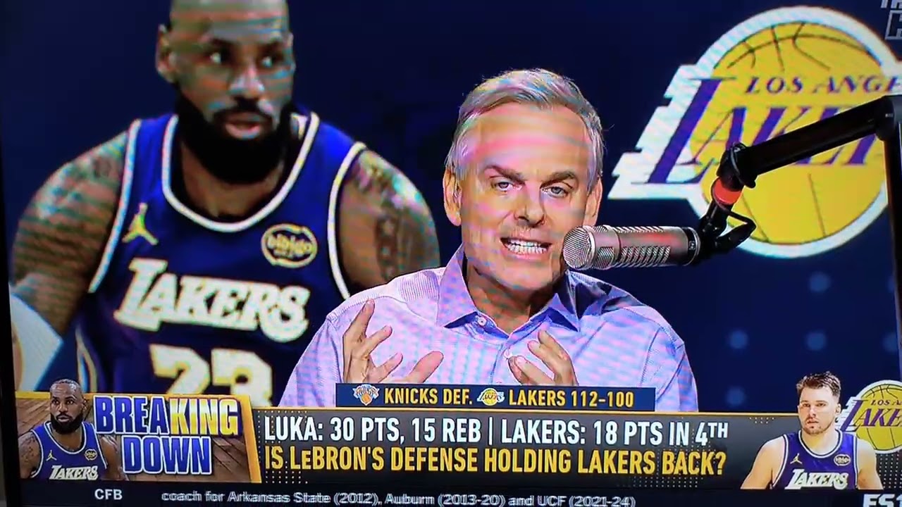 Colin Cowherd explains why the Lakers are not a good defensive team 