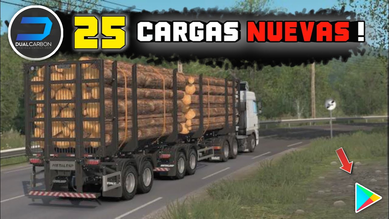 YA LISTO ?- UNIVERSAL TRUCK SIMULATOR - 25 Nuevas CARGAS / LEVAR CAMIONES / PANELES SOLARES